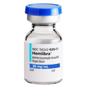 HEMLIBRA 30 MG / ML ( EMICIZUMAB ) FOR SUBCUTANEOUS INJECTION 1 ML VIAL